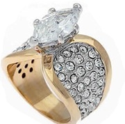 Роскошный перстень с бриллиантами в 10 карат