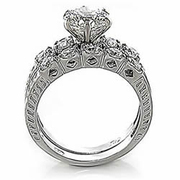 Винтаж кольцо-набор с бриллиантами в 3.75 Карата