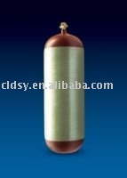 Баллон сжатого природного газа со стальной колбой и обматывающим слоем