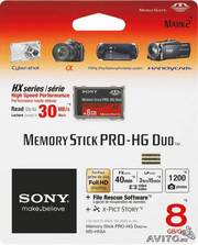 Продажа карта памяти memory stick pro HD duo(SONY).