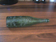 Старинная пивная бутылка - Трёхгорка,  СССР,  Трест Моссельпром.
