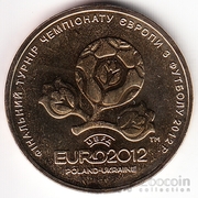 NEW!!! НОВИНКА!!! Монета 1 Гривна ЕВРО 2012. Украина. НОВИНКА!!! NEW!!