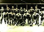 Фотография сборной СССР по хокею 1959год с автографами с чемпионата.