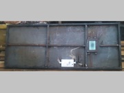 Дверь бронированная (сталь 7 мм) со смотровым окном