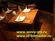 Мебель для ресторанов из красного дерева