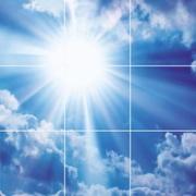 Декоративные навесные потолки, декоративные наклейки и фотообои.