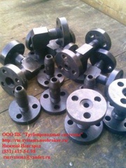 Отвод линзовый с фланцами ГОСТ 22808-83