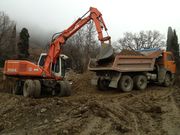 Вывоз грунта, вывоз земли, аренда строительной техники.