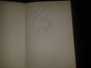 Книга Черенкова с его личной подписью