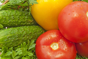 Закупка овощей: огурцы,  томаты,  перец болгарский.