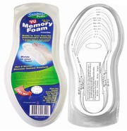 Стельки для обуви с памятью Memory Foam Insoles