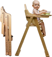 Продам детский стульчик для кормления деревянный складной (трансформер)