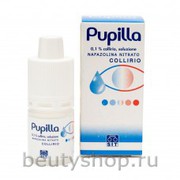 Антигистаминные глазные капли Pupilla Collirio 0, 1% 10 мл купить в аптеке в Москве.