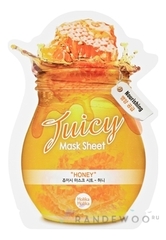 Маска для лица Juicy Mask Sheet Holika Holika (медовый сироп)