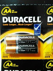 Батарейки Duracell пальчиковые AA оптом		