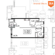 Купите квартиру в ЖК Квартал 38а по 214-ФЗ