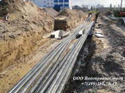Прокладка трубопровода кабельной канализации,  Москва