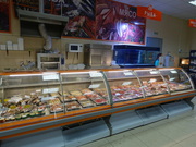 Сдаю мясной и рыбный отдел в супермаркете 70 кв.м.