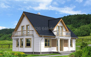 Удивительно красивый и прочный дом  из сип-панелей 