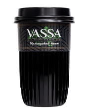 Кофе молотый VASSA в стакане с натуральным сиропом 