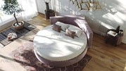 Круглая кровать «Жасмин»