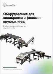 Сортировочно-калибровочная и фасовочная линия для круглой ягоды
