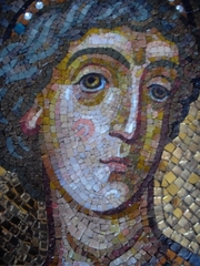Византийская мозаика,  мозаичные иконы;  мозаика для интерьера.